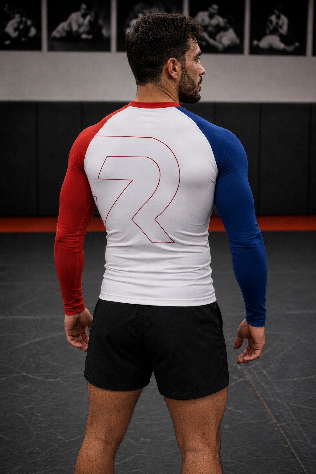 two tone bjj rash guards